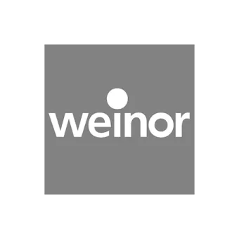 Weinor logo zwart wit